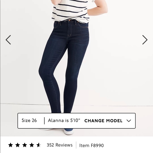 Mid Rise Skinny Jeans Larkspur Wash 